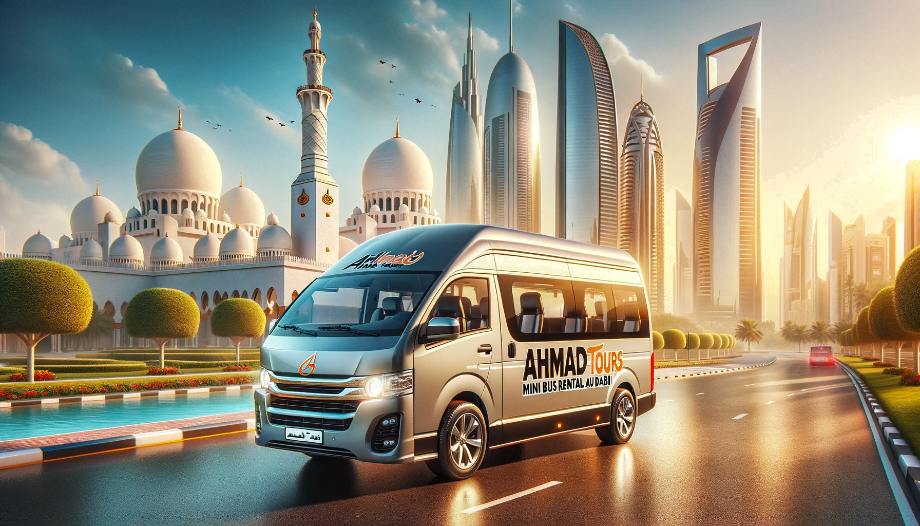 Explore Mini Bus Rental Abu Dhabi In Style With Ahmad Tours