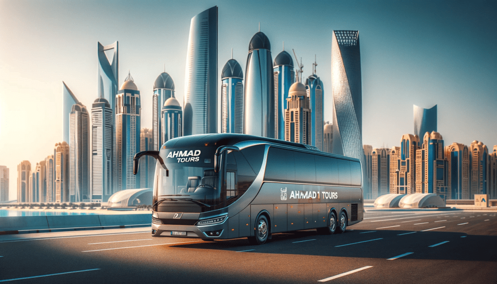 luxury bus rental Abu Dhabi