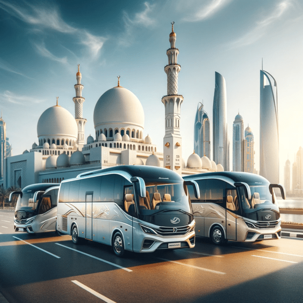 Top Charter Buses Dubai UAE - AHMAD TOURS And Bus Rental: 2024